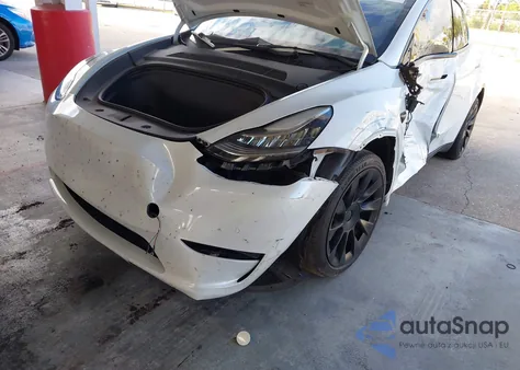 2022 Tesla Model Y Long Range Dual Motor All-Wheel Drive из США, поврежденный, VIN 7SAYGDEE2NF370968